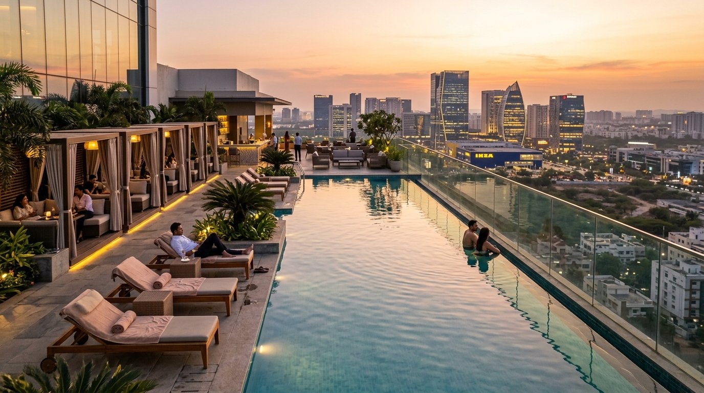 45th Floor Skydeck Infinity Pool