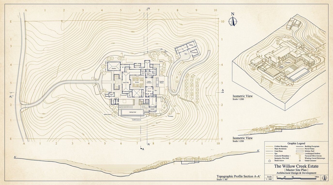 Willow Creek Plotted Site Master Plan